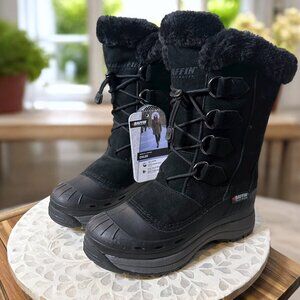 Baffin Chloe Waterproof Winter Snow Boots Black Women’s 7 Tundra Rated -40°F